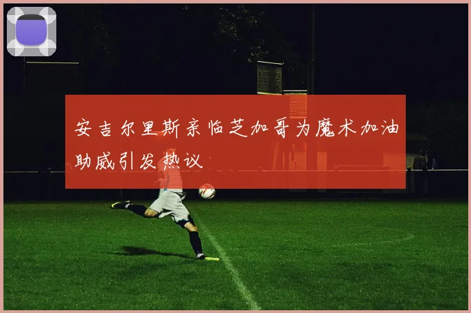 安吉尔里斯亲临芝加哥为魔术加油助威引发热议